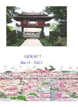 Bài giảng Lịch sử 6 - Bài 15 Sự phát triển kinh tế, văn hóa thời Trần